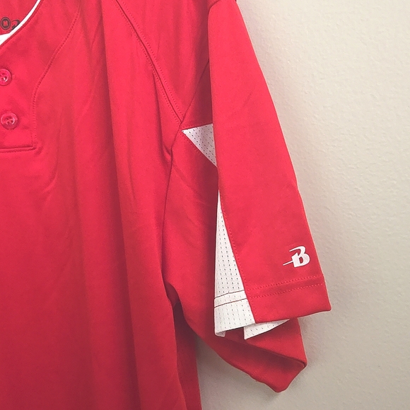 Mens Badger Sport Baseball Jersey Shirt - Picture 4 of 7